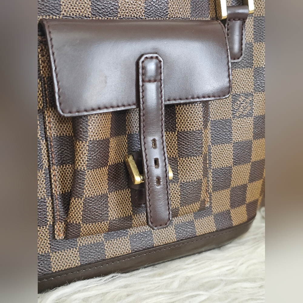 🔥Beautiful Condition🔥 Louis Vuitton Damier Ebene Manosque PM - Picture 17 of 17